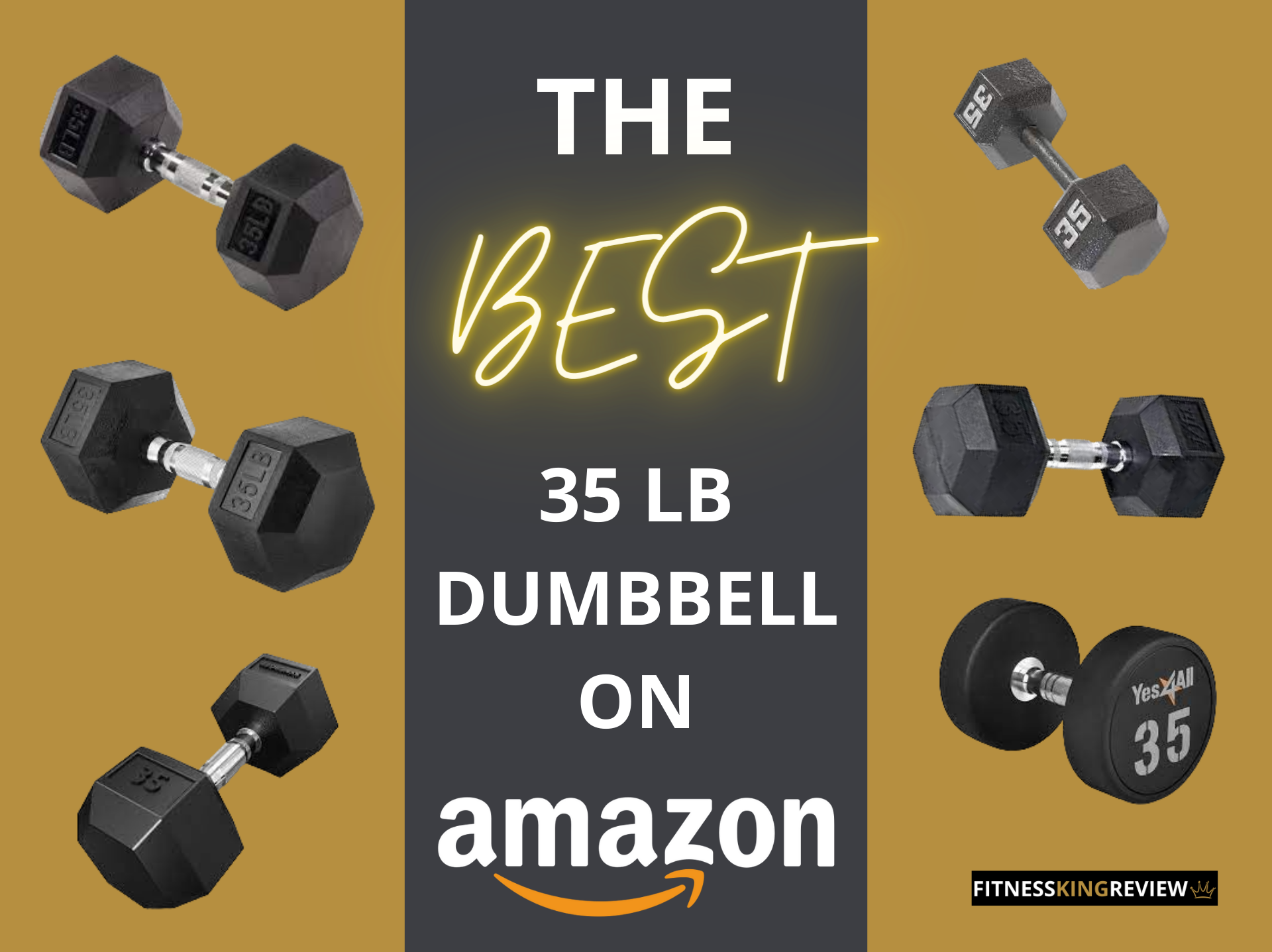 Read more about the article The Ultimate Guide to the Best 35 lb Dumbbell Choices on Amazon